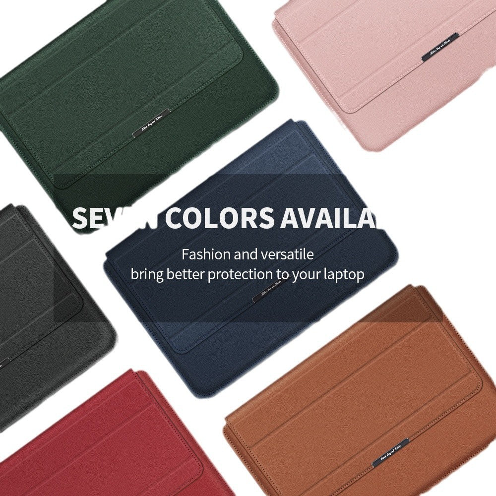Laptop Sleeve Case with Stand and Accessory Storage Pocket Waterproof