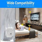 Outdoor WiFi Signal Booster Antenna for Garden Office Wireless Range Extender
