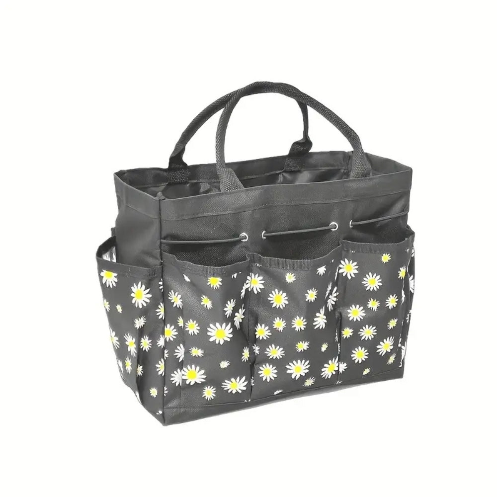 Garden Tool Organizer Bag with Multiple Pockets