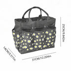 Garden Tool Organizer Bag with Multiple Pockets