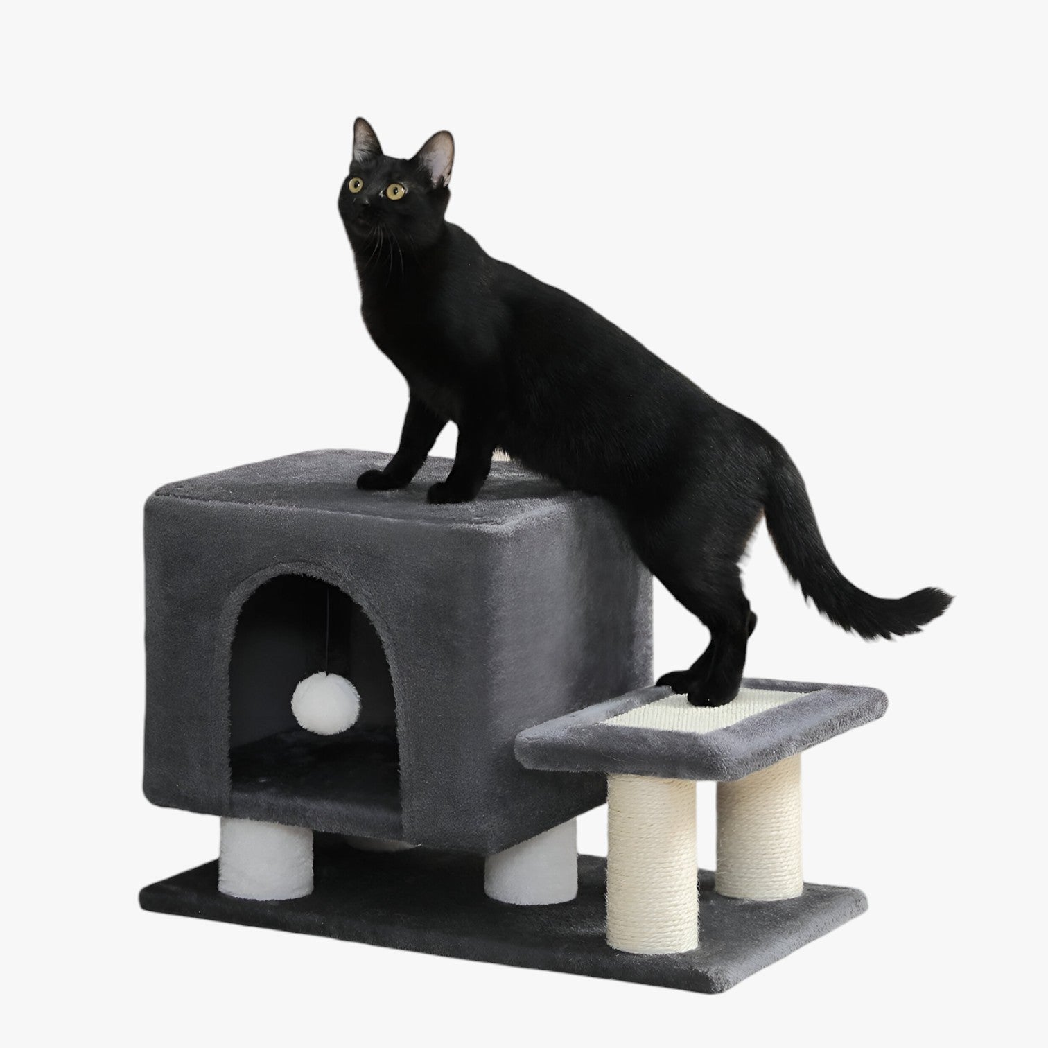 3-Tier Multifunctional Pet Ladder for Comfort and Resting
