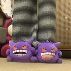 Gengar Plush Slippers Indoor Non Slip Soft Home Shoes Unisex