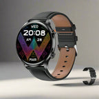 AMOLED Smartwatch Circular Fitness Tracker Bluetooth Call IP68 Waterproof