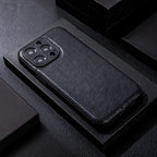 Leather iPhone Phone Case Slim Protective Cover
