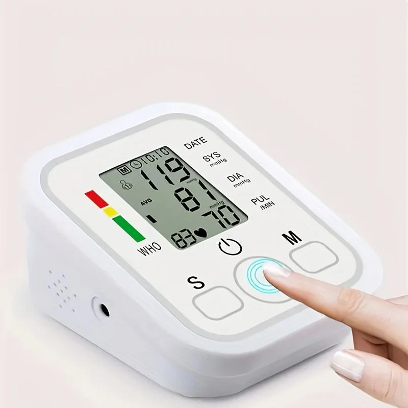 Upper Arm Automatic Digital Blood Pressure Monitor Sphygmomanometer