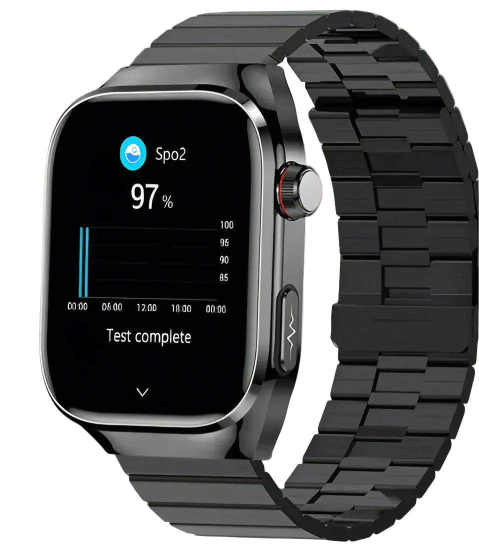 Smartwatch with Blood Pressure and Heart Rate Monitor