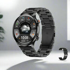 AMOLED Smartwatch Circular Fitness Tracker Bluetooth Call IP68 Waterproof