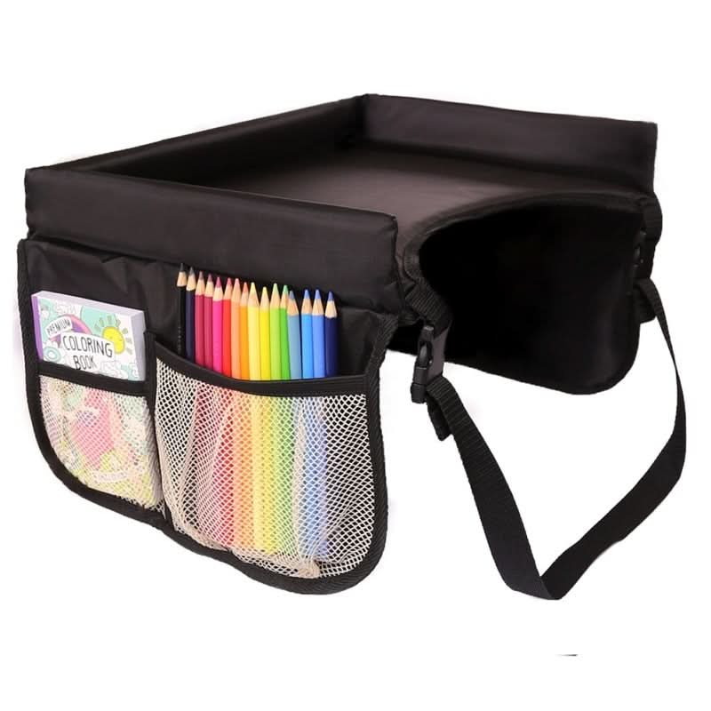 Children's Square Travel Snack and Game Tray for Car