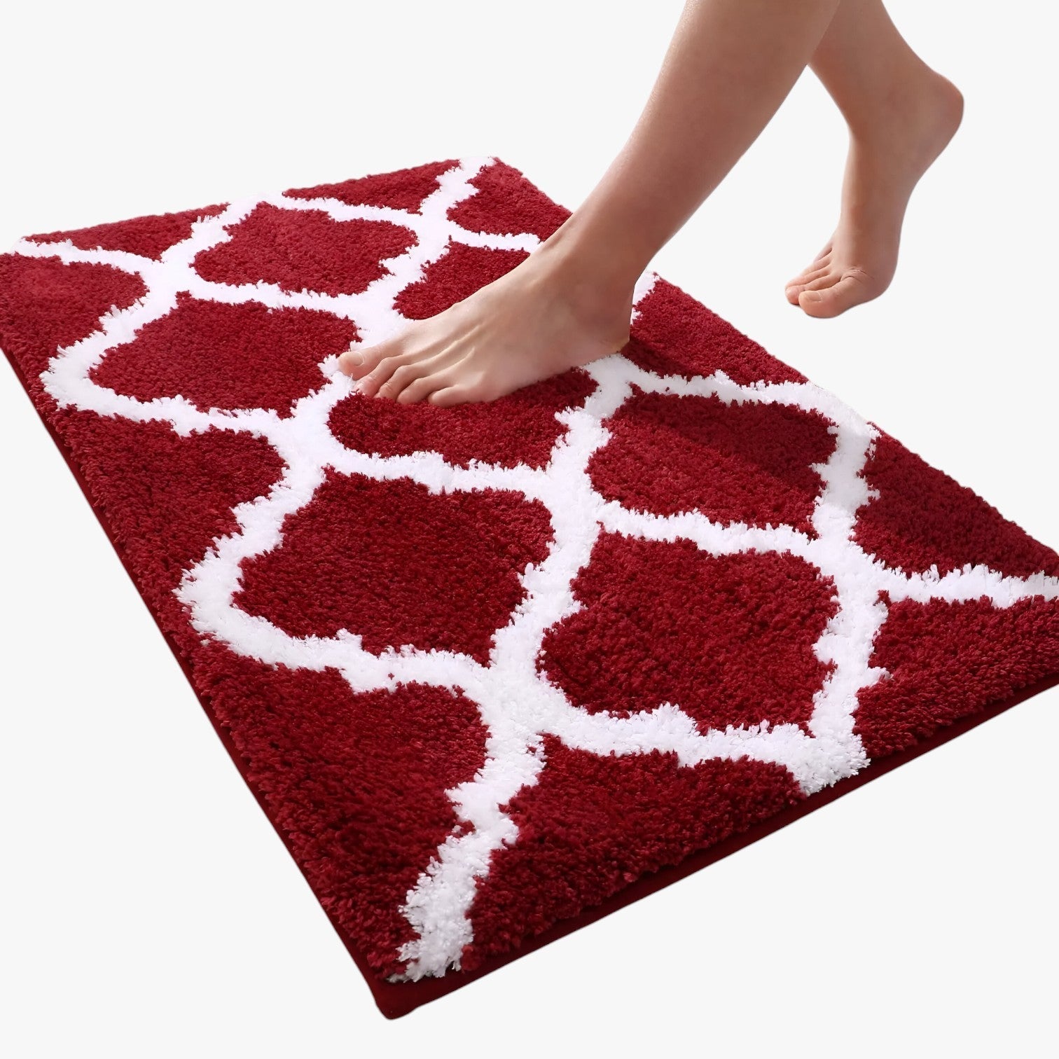 Luxury Bath Mat Non-Slip Absorbent Soft Comfortable