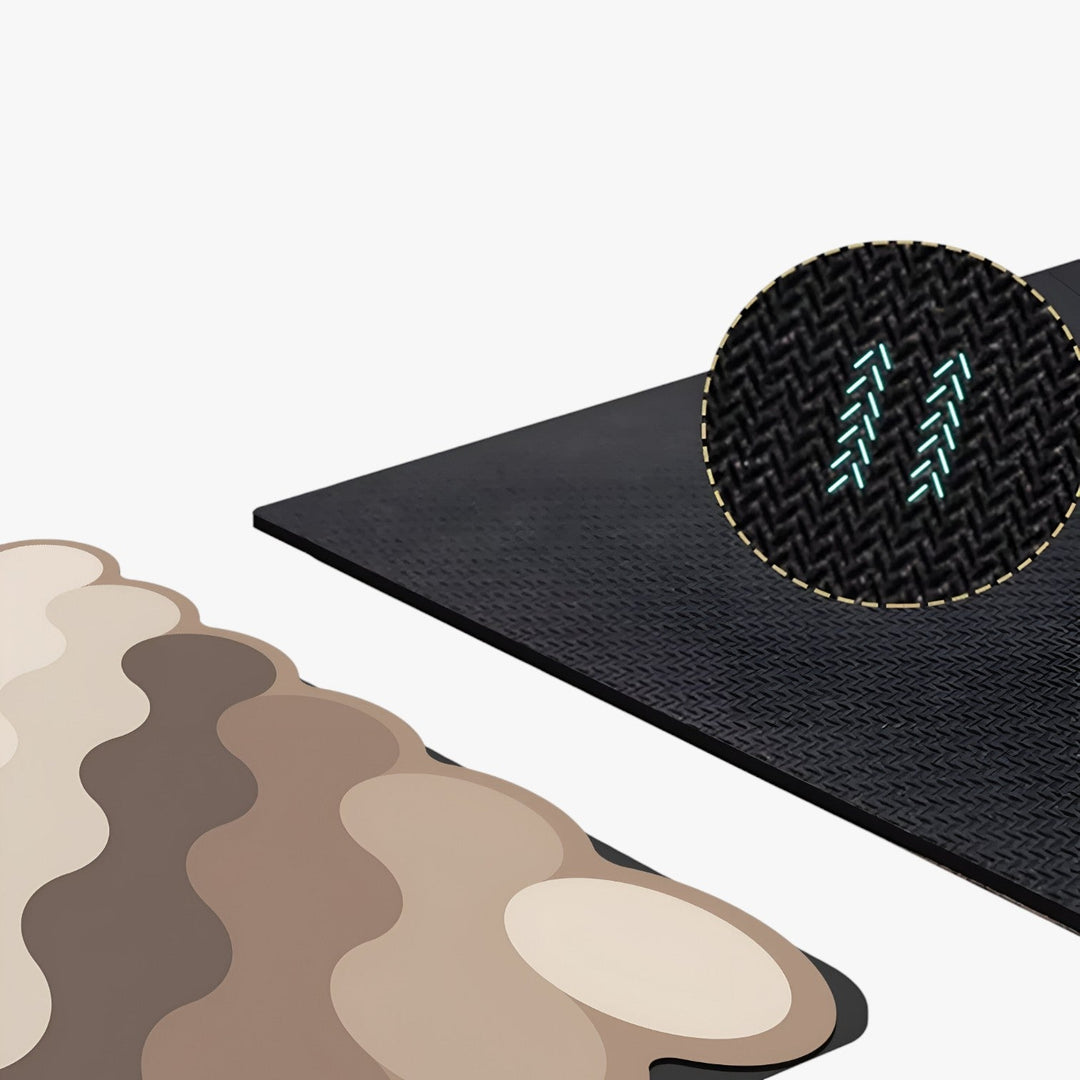 Diatomite Bath Mat Quick Drying Non-Slip