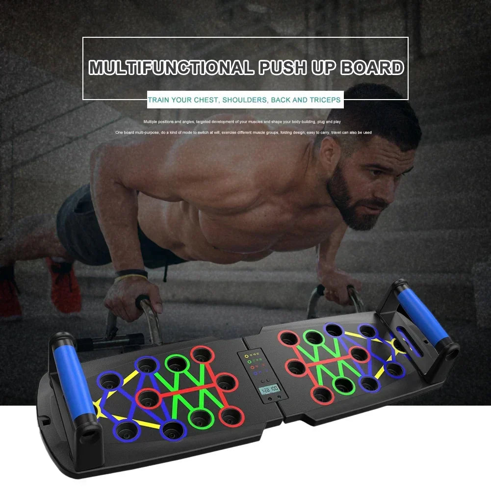Digital Push-Up Board 30-in-1 Full Body Workout Exercise Equipment