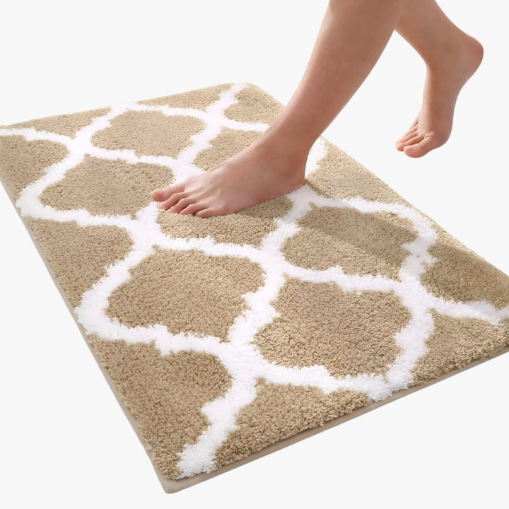 Luxury Bath Mat Non-Slip Absorbent Soft Comfortable