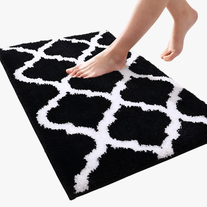 Luxury Bath Mat Non-Slip Absorbent Soft Comfortable