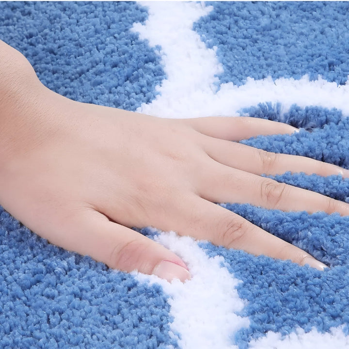 Luxury Bath Mat Non-Slip Absorbent Soft Comfortable