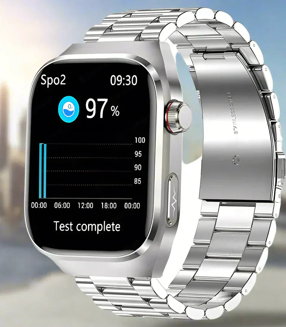 Smartwatch Fitness Tracker Heart Rate Blood Pressure Monitor