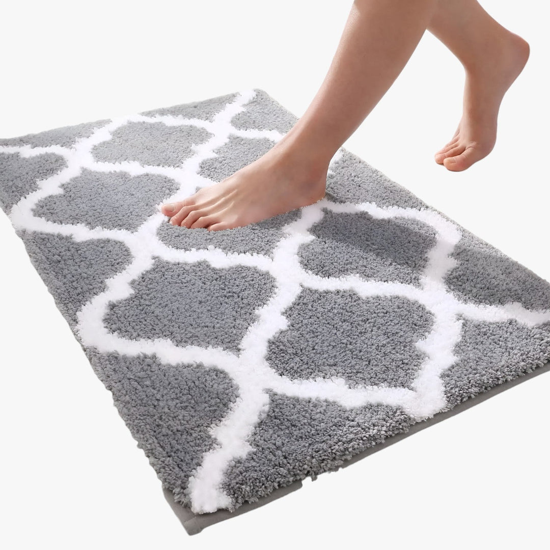 Luxury Bath Mat Non-Slip Absorbent Soft Comfortable
