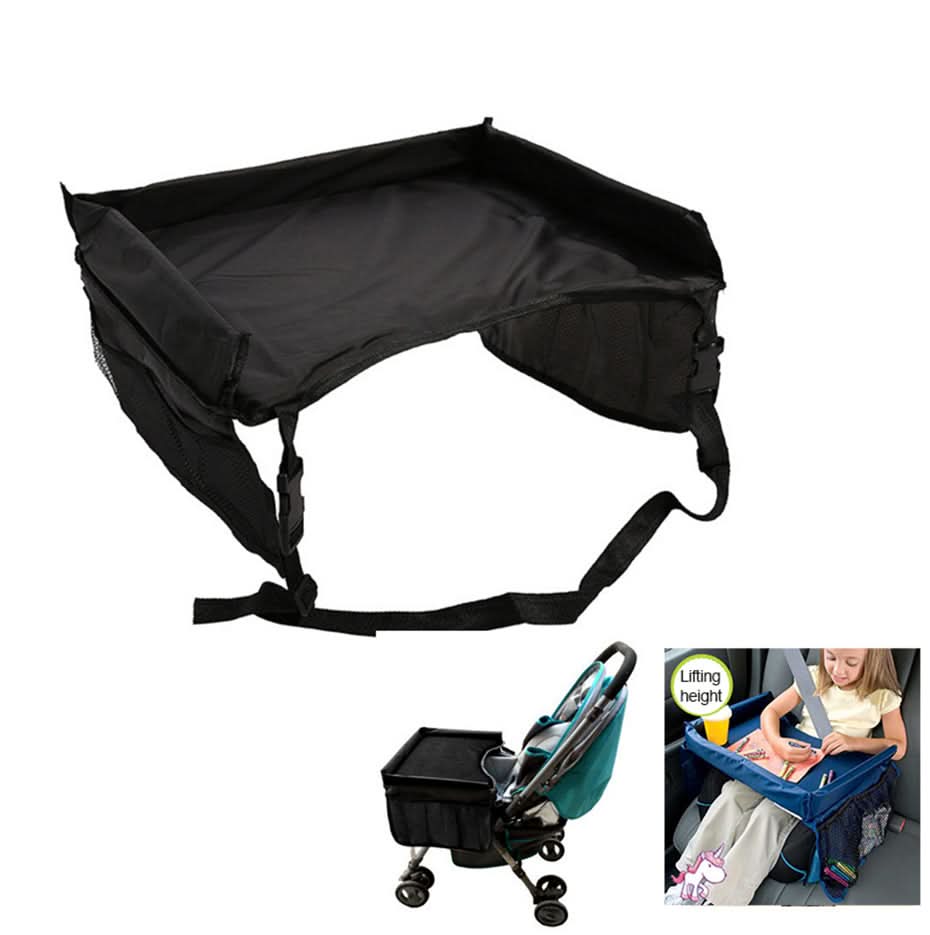 Children's Square Travel Snack and Game Tray for Car