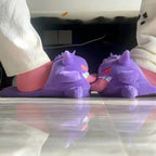 Gengar Plush Slippers Indoor Non Slip Soft Home Shoes Unisex