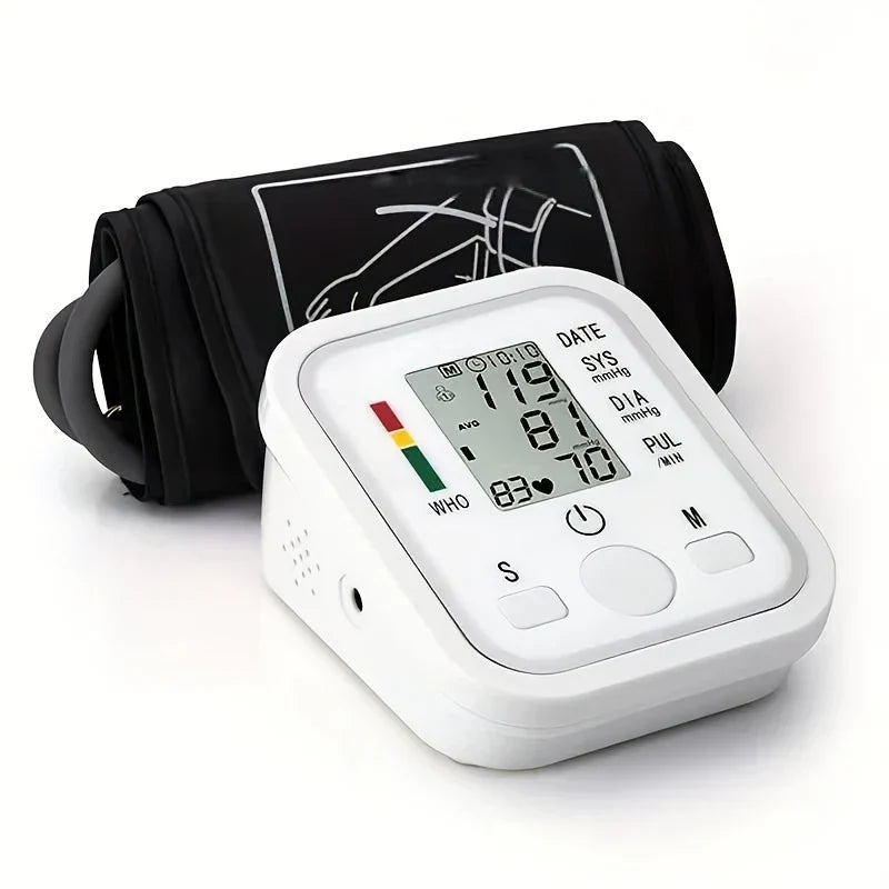Upper Arm Automatic Digital Blood Pressure Monitor Sphygmomanometer