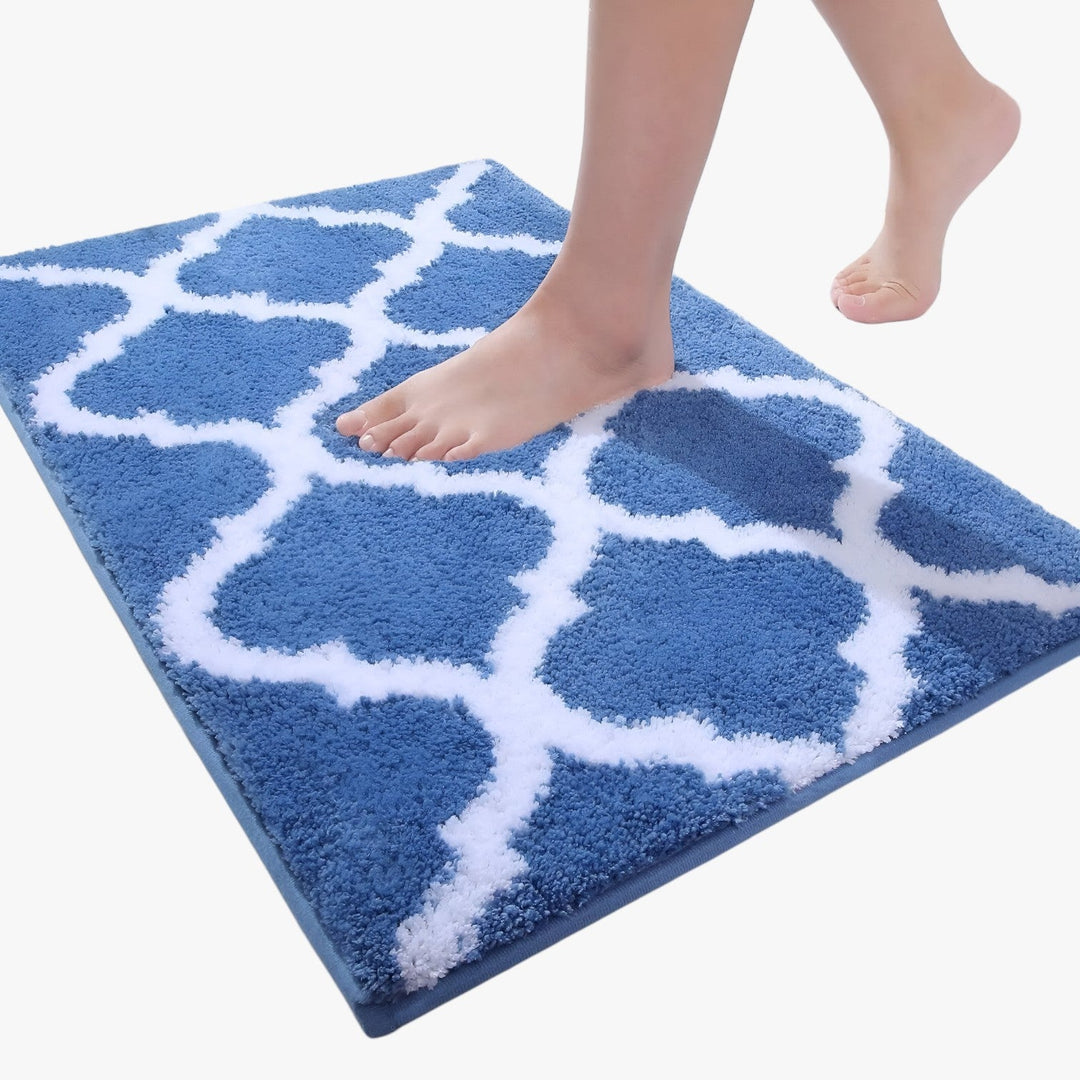 Luxury Bath Mat Non-Slip Absorbent Soft Comfortable