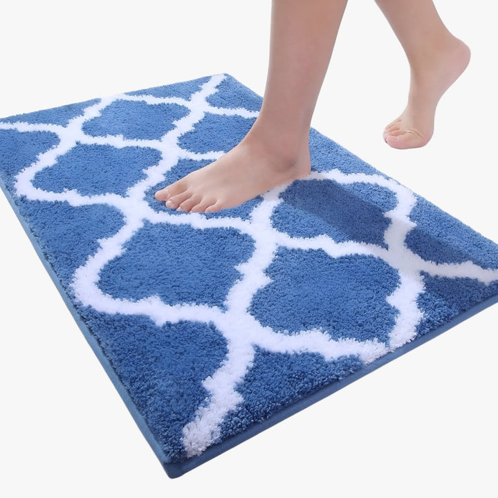 Luxury Bath Mat Non-Slip Absorbent Soft Comfortable
