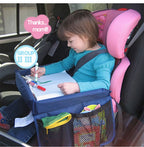 Children's Square Travel Snack and Game Tray for Car
