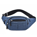 Canvas Waterproof Waist Bag Crossbody Unisex Outdoor Sports Bag