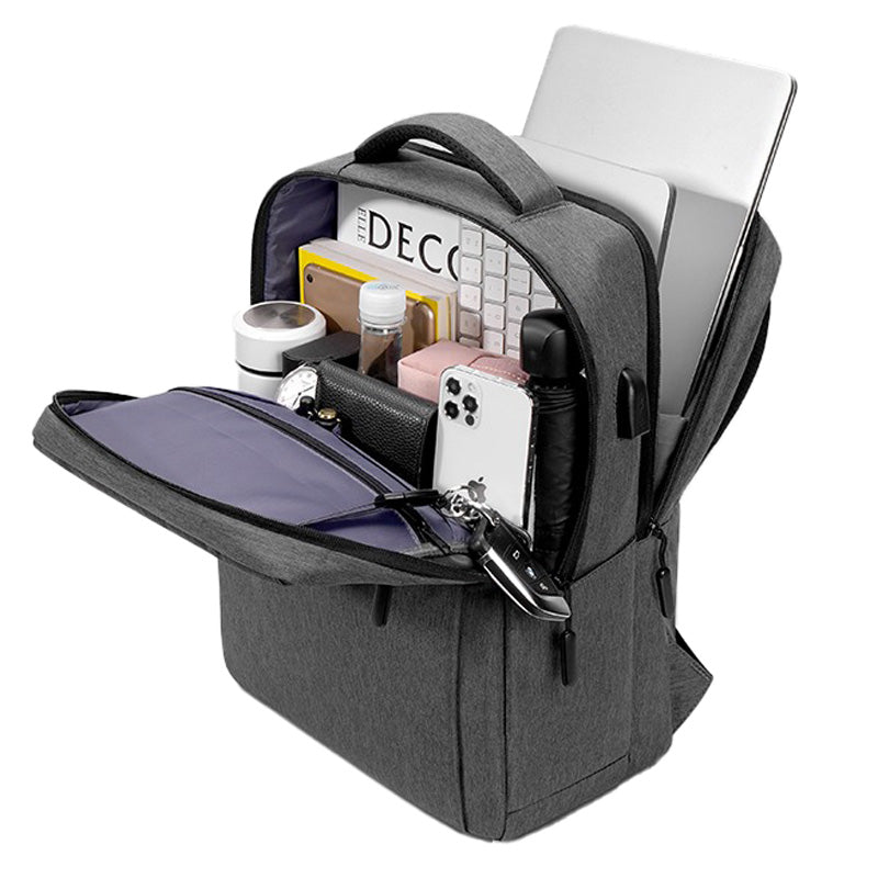 Laptop Backpack Anti Theft with Security Lock and USB Charging Port