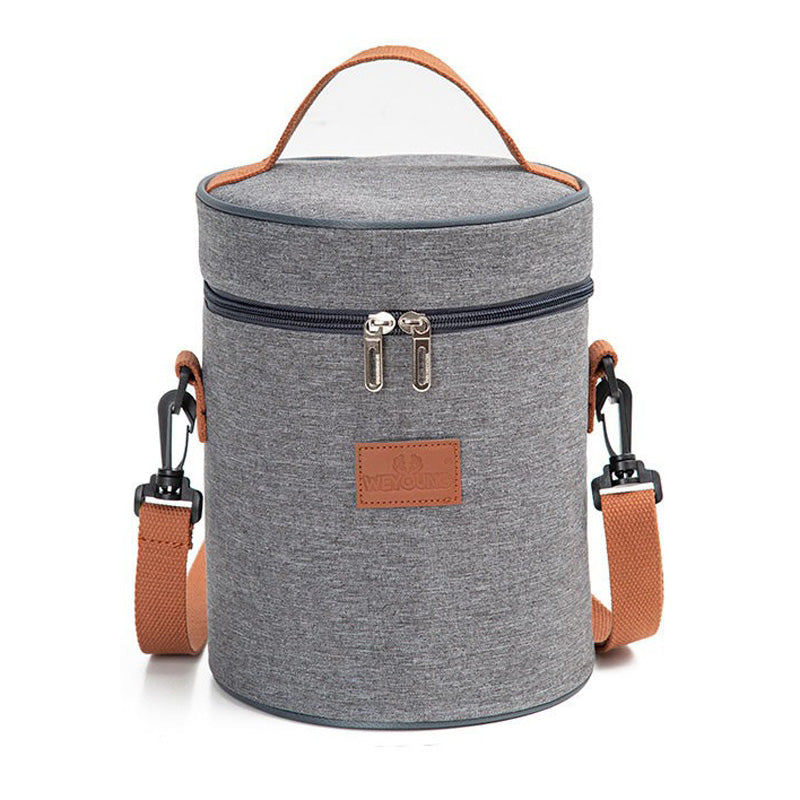 Insulated Soft Sided Lunch Bag Portable Cooler Tote Bag