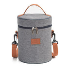 Insulated Soft Sided Lunch Bag Portable Cooler Tote Bag