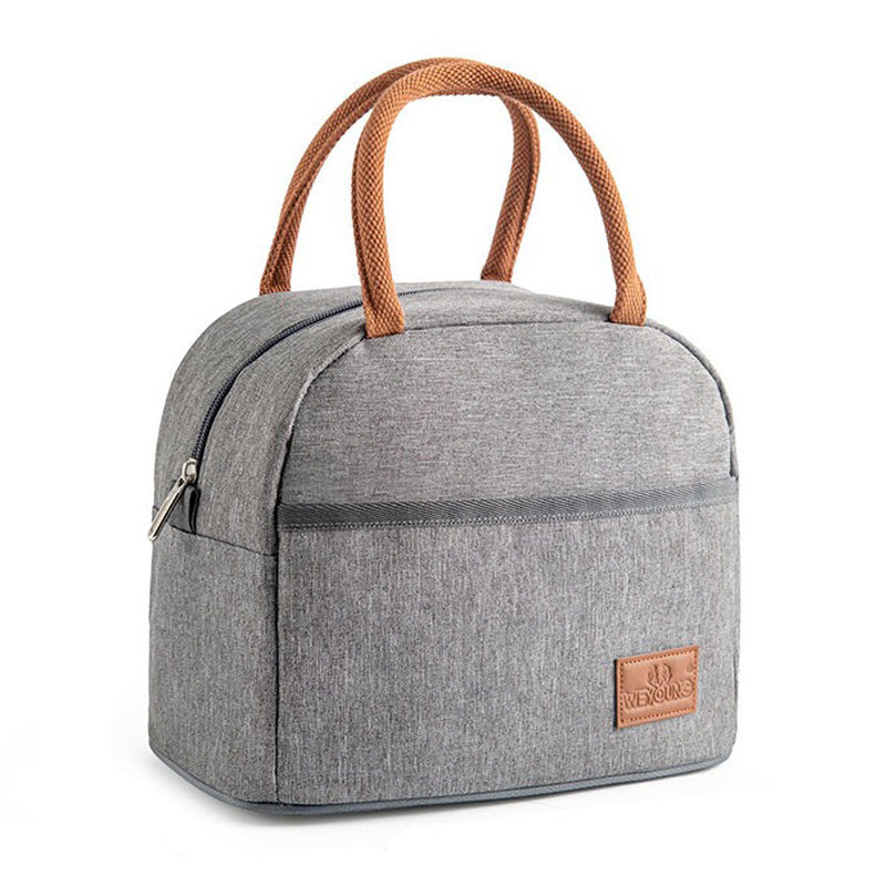Insulated Soft Sided Lunch Bag Portable Cooler Tote Bag