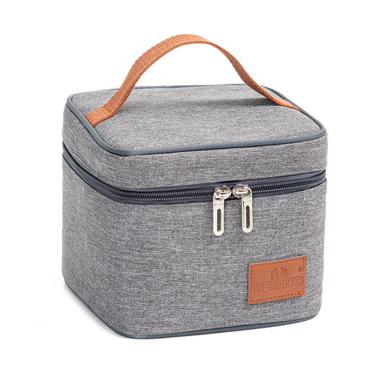 Insulated Soft Sided Lunch Bag Portable Cooler Tote Bag