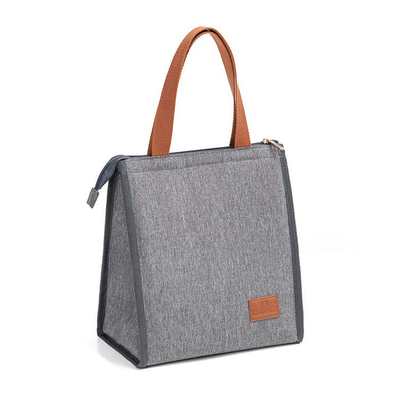 Insulated Soft Sided Lunch Bag Portable Cooler Tote Bag