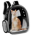 Pet Carrier Backpack Space Capsule Design Clear View Window