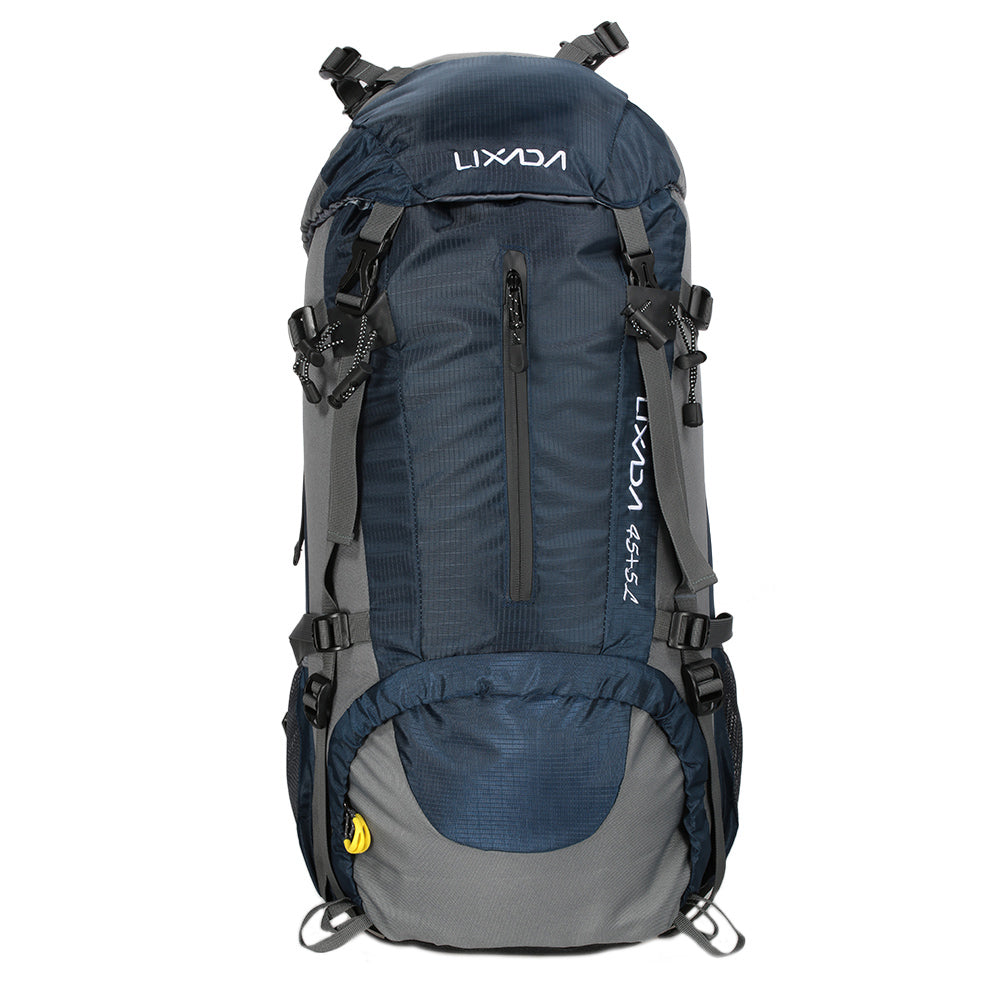 Hiking Backpack 50 Liter Large Capacity Multi Compartment Outdoor Pack