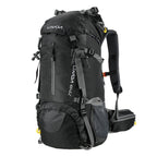 Hiking Backpack 50 Liter Large Capacity Multi Compartment Outdoor Pack
