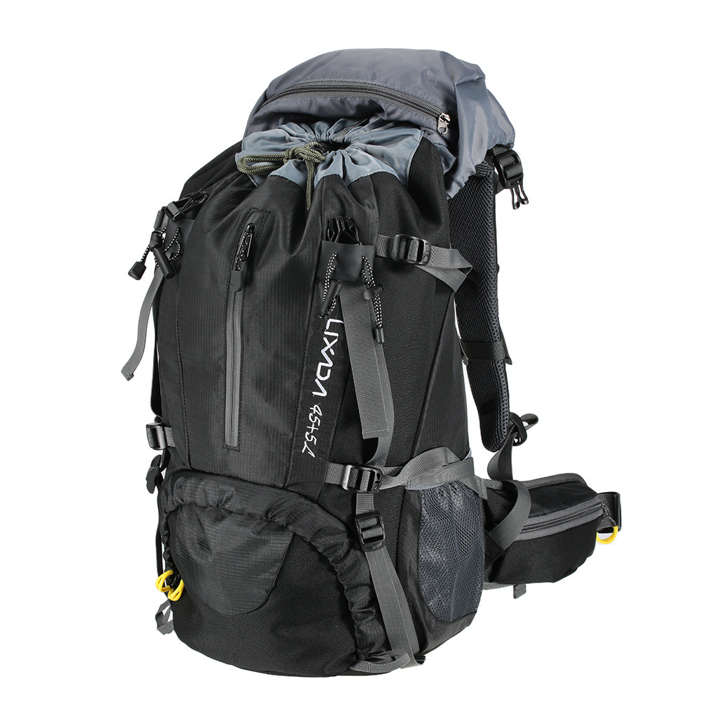 Hiking Backpack 50 Liter Large Capacity Multi Compartment Outdoor Pack