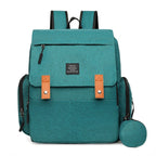 Insulated Diaper Backpack with Storage Pouch Baby Bag Backpack
