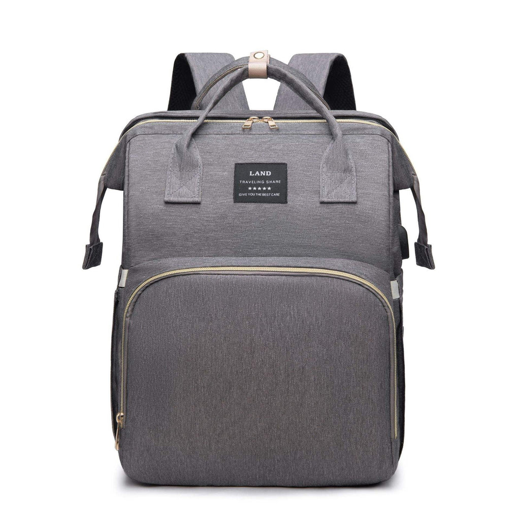 Baby Diaper Backpack with Waterproof Design and Changing Pad