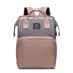Baby Diaper Backpack with Waterproof Design and Changing Pad