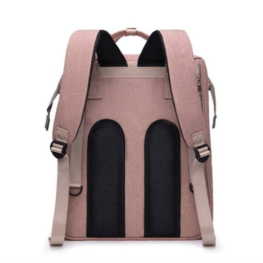 Baby Diaper Backpack with Waterproof Design and Changing Pad