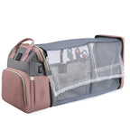 Baby Diaper Backpack with Waterproof Design and Changing Pad