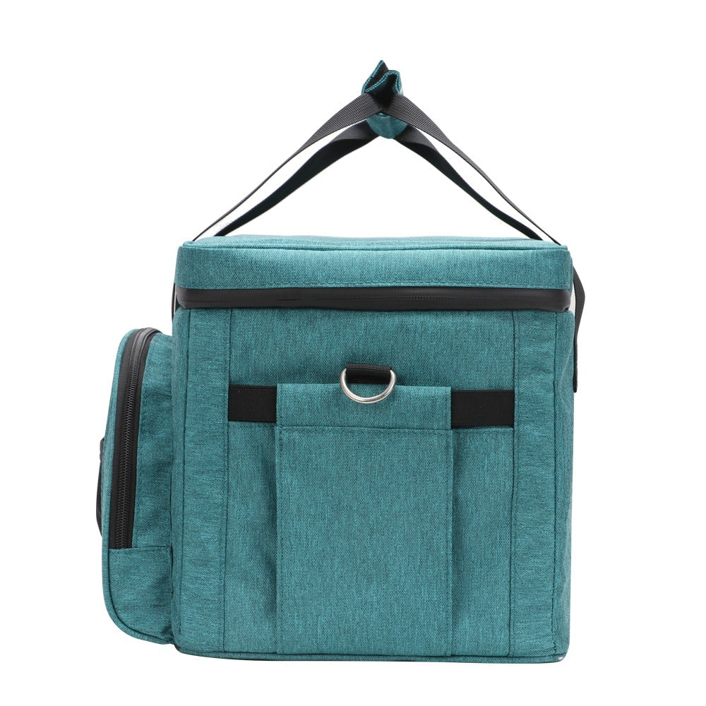 Insulated Soft Sided Cooler Bag Large Capacity Travel Tote