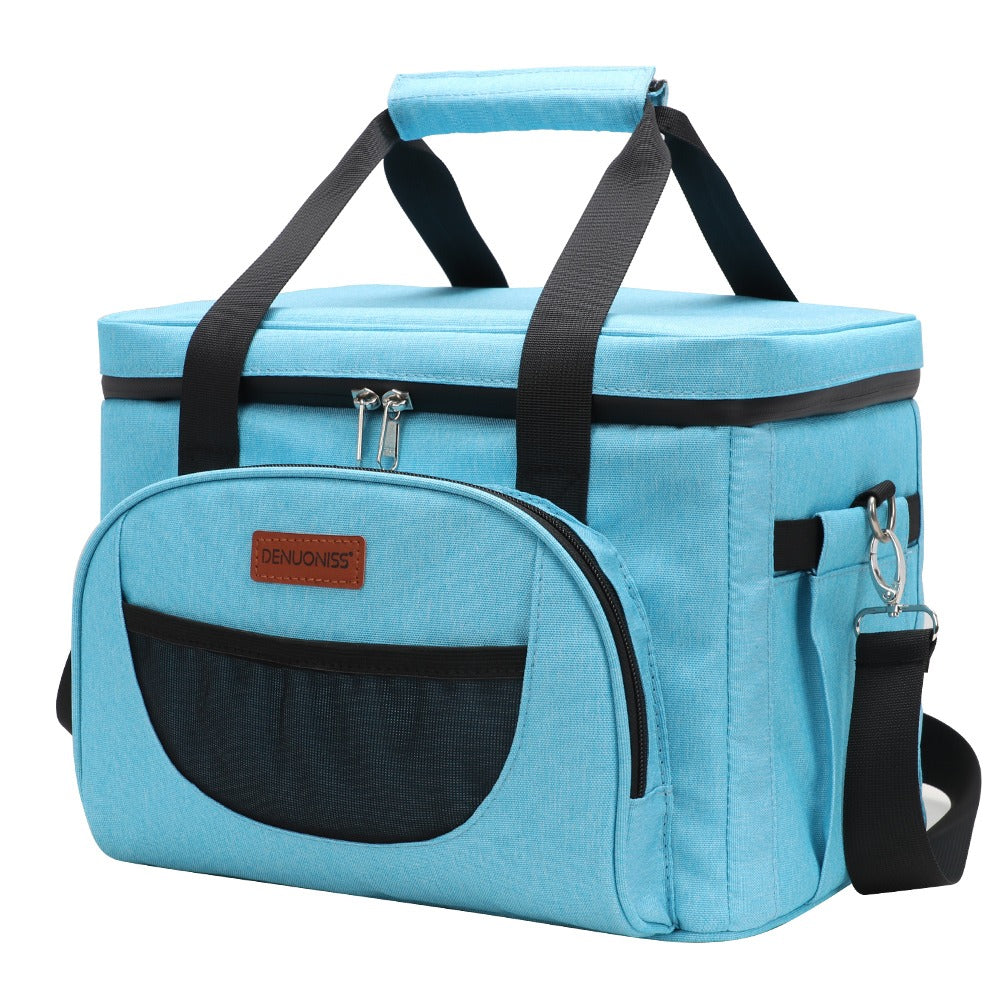 Insulated Soft Sided Cooler Bag Large Capacity Travel Tote