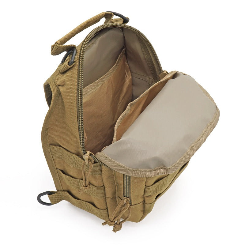 Tactical Sling Bag Crossbody Military Hiking Shoulder Pack