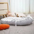 Foldable Portable Infant Bassinet Travel Baby Crib Safe Sleep