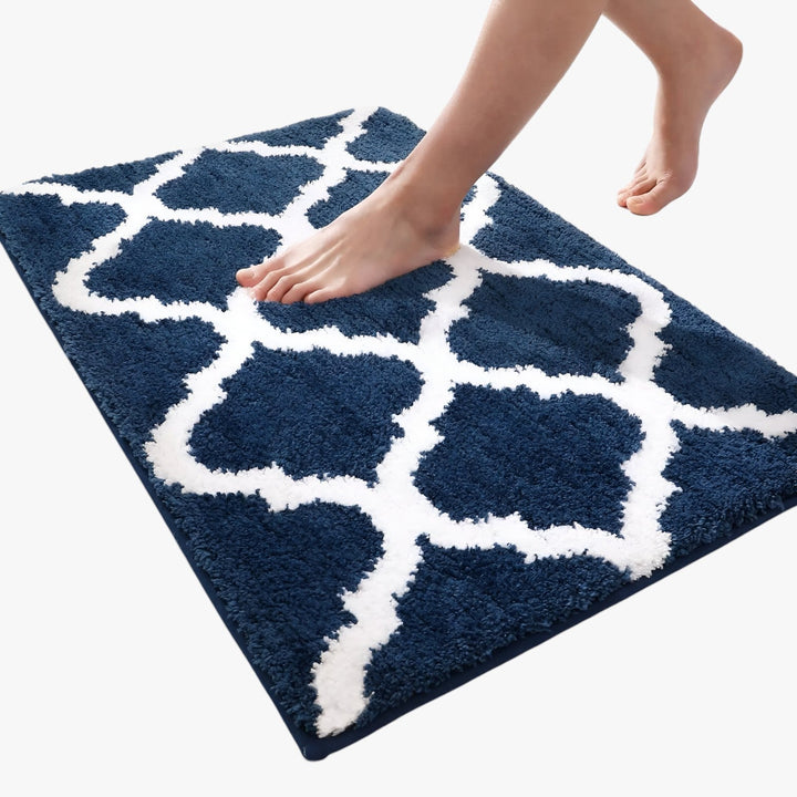Luxury Bath Mat Non-Slip Absorbent Soft Comfortable