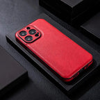 Leather iPhone Phone Case Slim Protective Cover