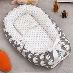 Foldable Portable Infant Bassinet Travel Baby Crib Safe Sleep