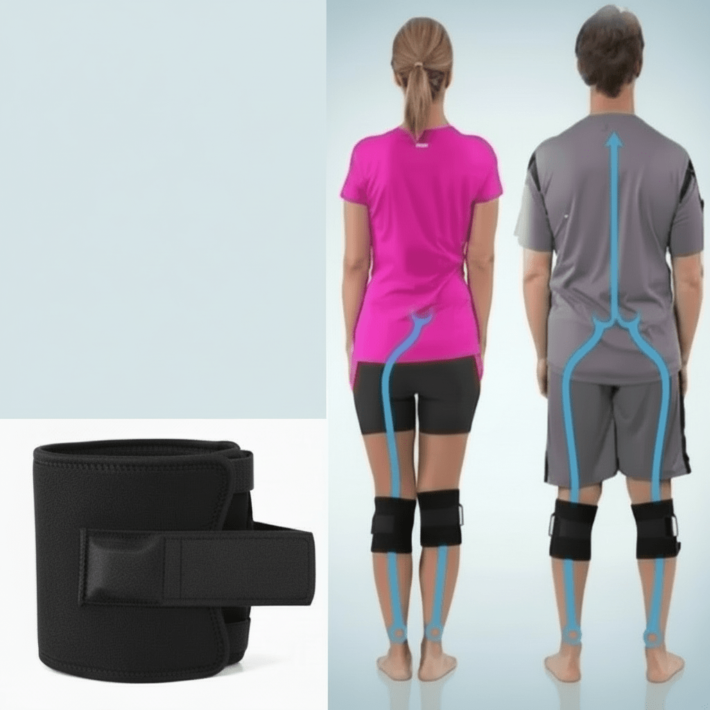 Sciatica Compression Support Brace Adjustable Back Pain Belt